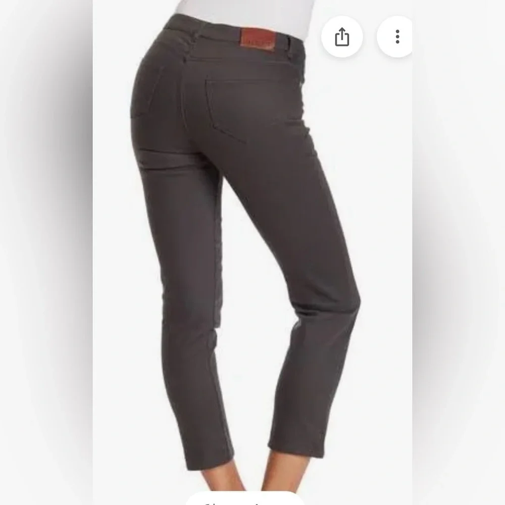 NWT Thakoon Charcoal Straight-Leg Jeans size 8 - Picture 2 of 13